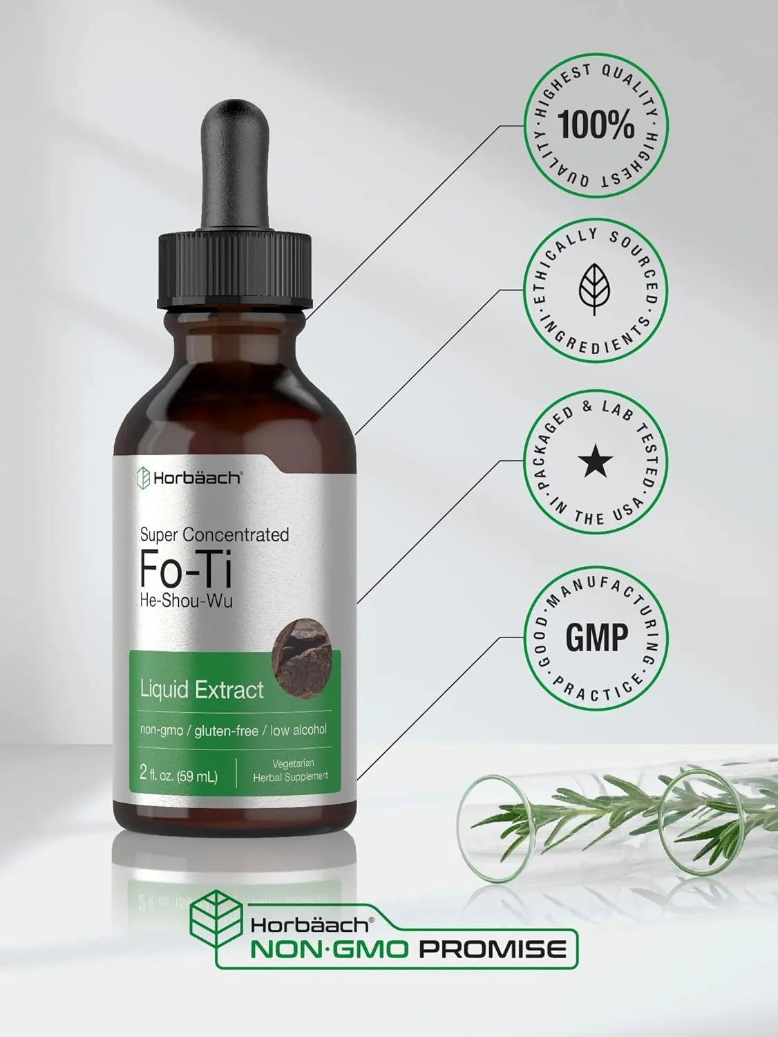 HORBAACH - Horbaach FoTi Herb Liquid Root Extract 2 Fl.Oz. - The Red Vitamin MX - Suplementos Alimenticios - {{ shop.shopifyCountryName }}