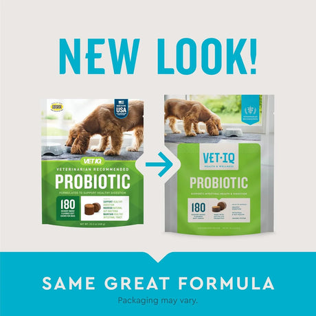 VETIQ - VetIQ Probiotic Supplement for Dogs 180 Masticables - The Red Vitamin MX - Probióticos Para Perros - {{ shop.shopifyCountryName }}