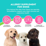 ONLY NATURAL PET AllerFree Advanced Allergy Support for Dogs 60 Masticables