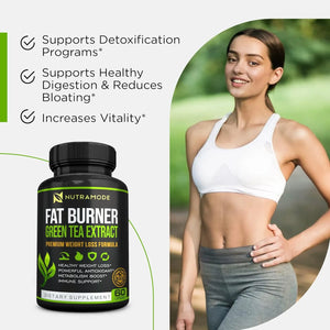 NUTRAMODE - NUTRAMODE Premium Green Tea Extract 60 Capsulas - The Red Vitamin MX - Suplementos Alimenticios - {{ shop.shopifyCountryName }}