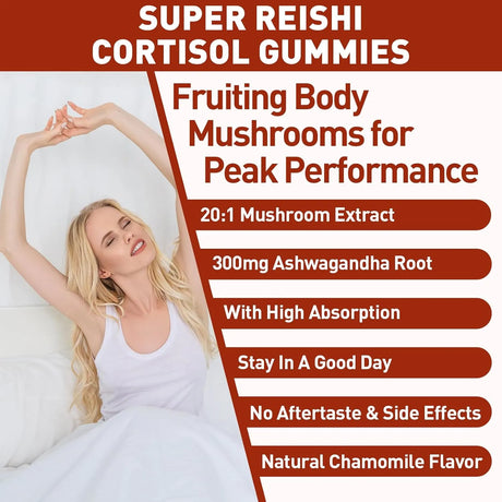 JORRWATEE - Jorrwatee Reishi Mushroom Gummies 60 Gomitas - The Red Vitamin MX - Suplementos Alimenticios - {{ shop.shopifyCountryName }}