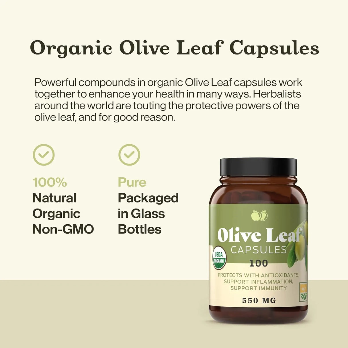 COMPLETE NATURAL PRODUCTS - Complete Natural Products Organic Olive Leaf 550Mg. 100 Capsulas - The Red Vitamin MX - Suplementos Alimenticios - {{ shop.shopifyCountryName }}