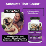 NUTRI-VET - Nutri-Vet Bladder Control 90 Tabletas - The Red Vitamin MX - Salud De Tracto Urinario Para Perros - {{ shop.shopifyCountryName }}