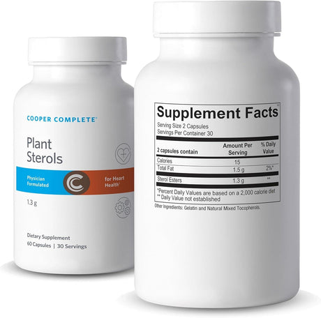 COOPER COMPLETE - Cooper Complete Plant Sterols 60 Capsulas - The Red Vitamin MX - Suplementos Alimenticios - {{ shop.shopifyCountryName }}