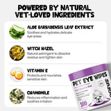 ROOFUS THE DOG - ROOFUS THE DOG Dog Tear Wipes to Removes Tear Stains & Eye Residue 100 Toallitas - The Red Vitamin MX - Cuidado De Los Ojos De Los Perros - {{ shop.shopifyCountryName }}