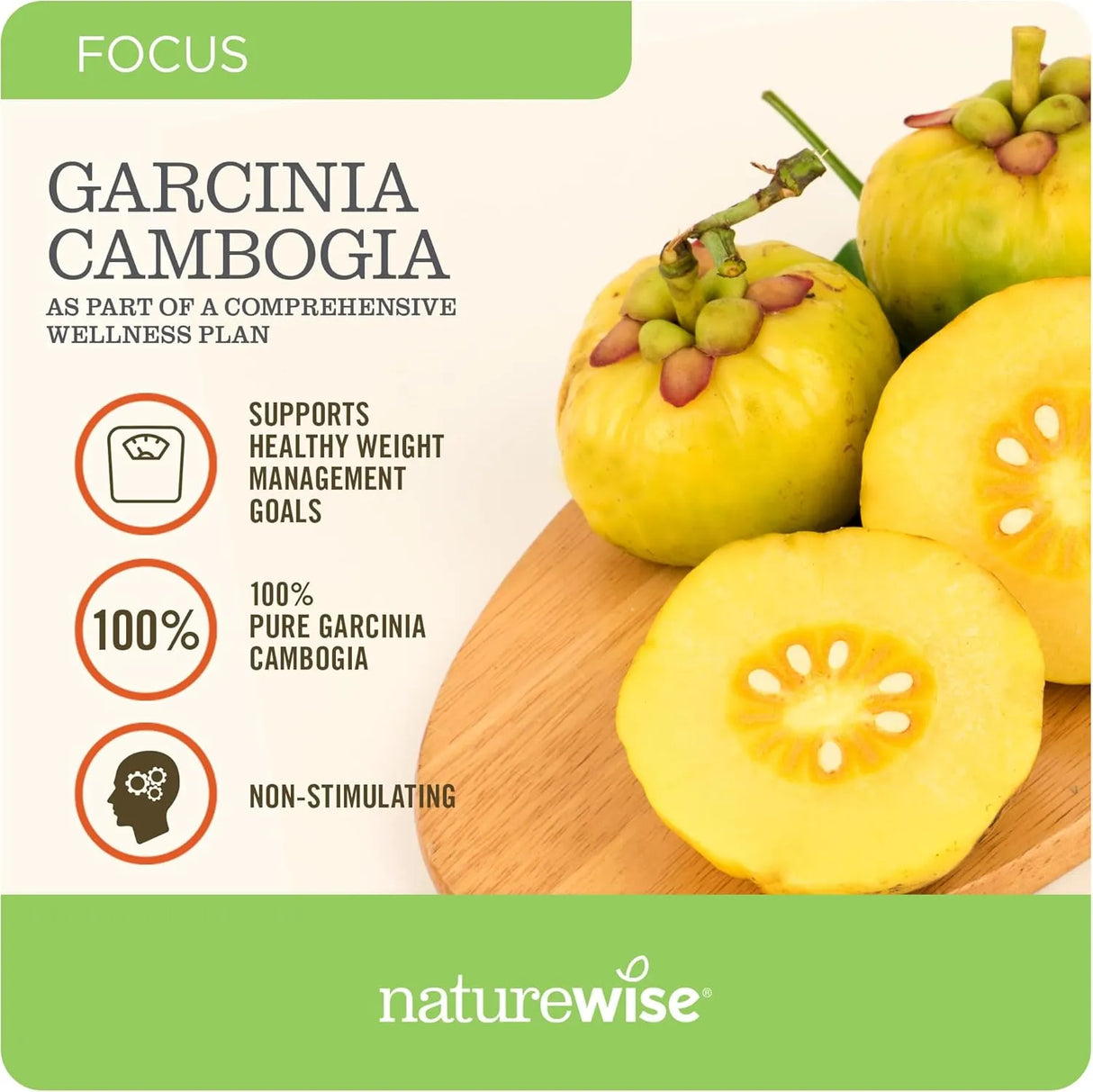 NATUREWISE - Naturewise Garcinia Cambogia 90 Capsulas - The Red Vitamin MX - Suplementos Alimenticios - {{ shop.shopifyCountryName }}