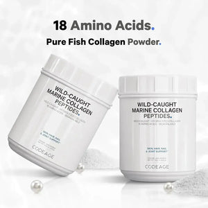 CODEAGE - Codeage Marine Collagen Powder 450Gr. - The Red Vitamin MX - Suplementos Alimenticios - {{ shop.shopifyCountryName }}