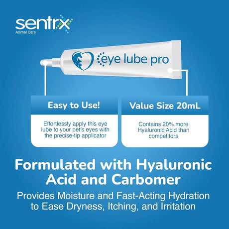 SENTRX - Sentrx Eye Lube Pro 20Gr. - The Red Vitamin MX - Cuidado De Los Ojos De Los Perros - {{ shop.shopifyCountryName }}