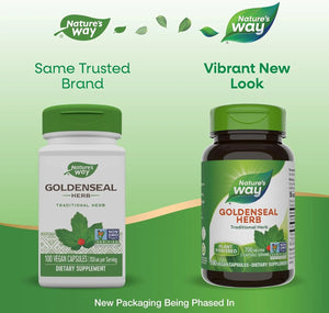 NATURE'S WAY - Nature's Way Goldenseal 700Mg. 100 Capsulas - The Red Vitamin MX - Suplementos Alimenticios - {{ shop.shopifyCountryName }}