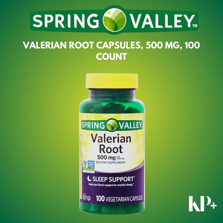 SPRING VALLEY - Spring Valley Valerian Root 500Mg. 100 Capsulas - The Red Vitamin MX - Suplementos Alimenticios - {{ shop.shopifyCountryName }}