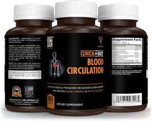 CLINICAL DAILY - Clinical Daily Blood Circulation 180 Capsulas - The Red Vitamin MX - Suplementos Alimenticios - {{ shop.shopifyCountryName }}