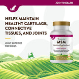 NaturVet Methylsulfonylmethane Joint Support Dog 250 Tabletas Masticables