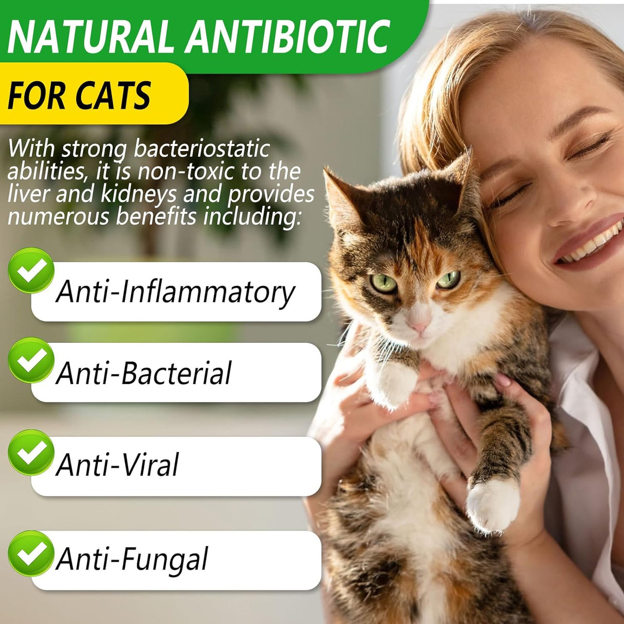 Oimmal Cat Natural Antibiotics 2 Fl.Oz.