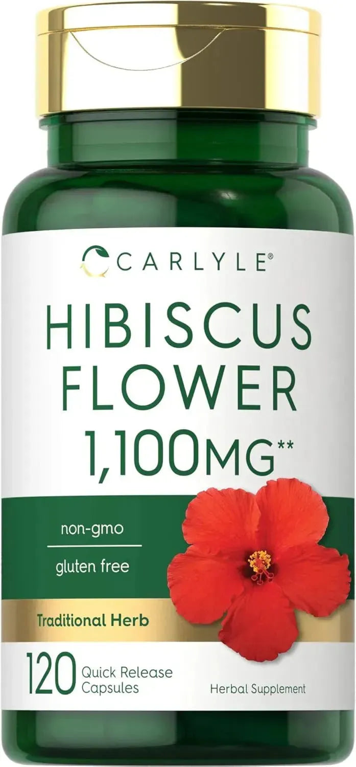 CARLYLE - Carlyle Hibiscus Flower Extract 1100Mg. 120 Capsulas - The Red Vitamin MX - Suplementos Alimenticios - {{ shop.shopifyCountryName }}