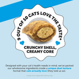 Pet Honesty Cat Skin & Coat Health Crunchy & Creamy Chews 30 Day Supply