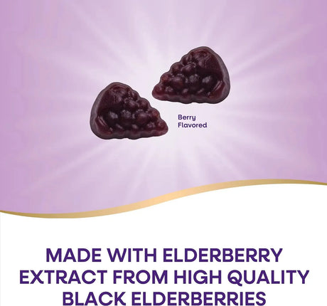 NATURE'S WAY - Nature’s Way Sambucus Elderberry Immune Gummies 60 Gomitas - The Red Vitamin MX - Suplementos Alimenticios - {{ shop.shopifyCountryName }}