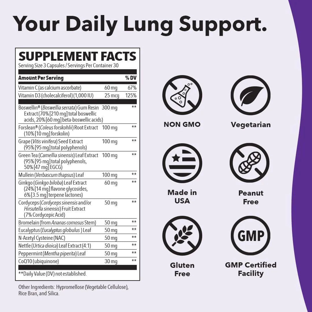 LIFE SEASONS - LifeSeasons Lung Capaci-T - Respiratory Support 90 Capsulas 2 Pack - The Red Vitamin MX - Suplementos Alimenticios - {{ shop.shopifyCountryName }}