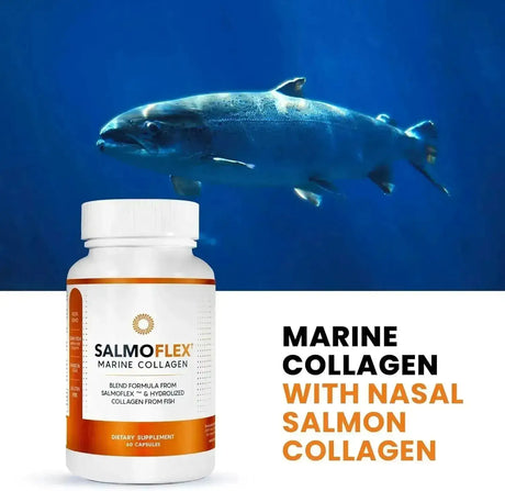 SALMOFLEX - Salmoflex Marine Collagen Peptides 60 Capsulas - The Red Vitamin MX - Suplementos Alimenticios - {{ shop.shopifyCountryName }}