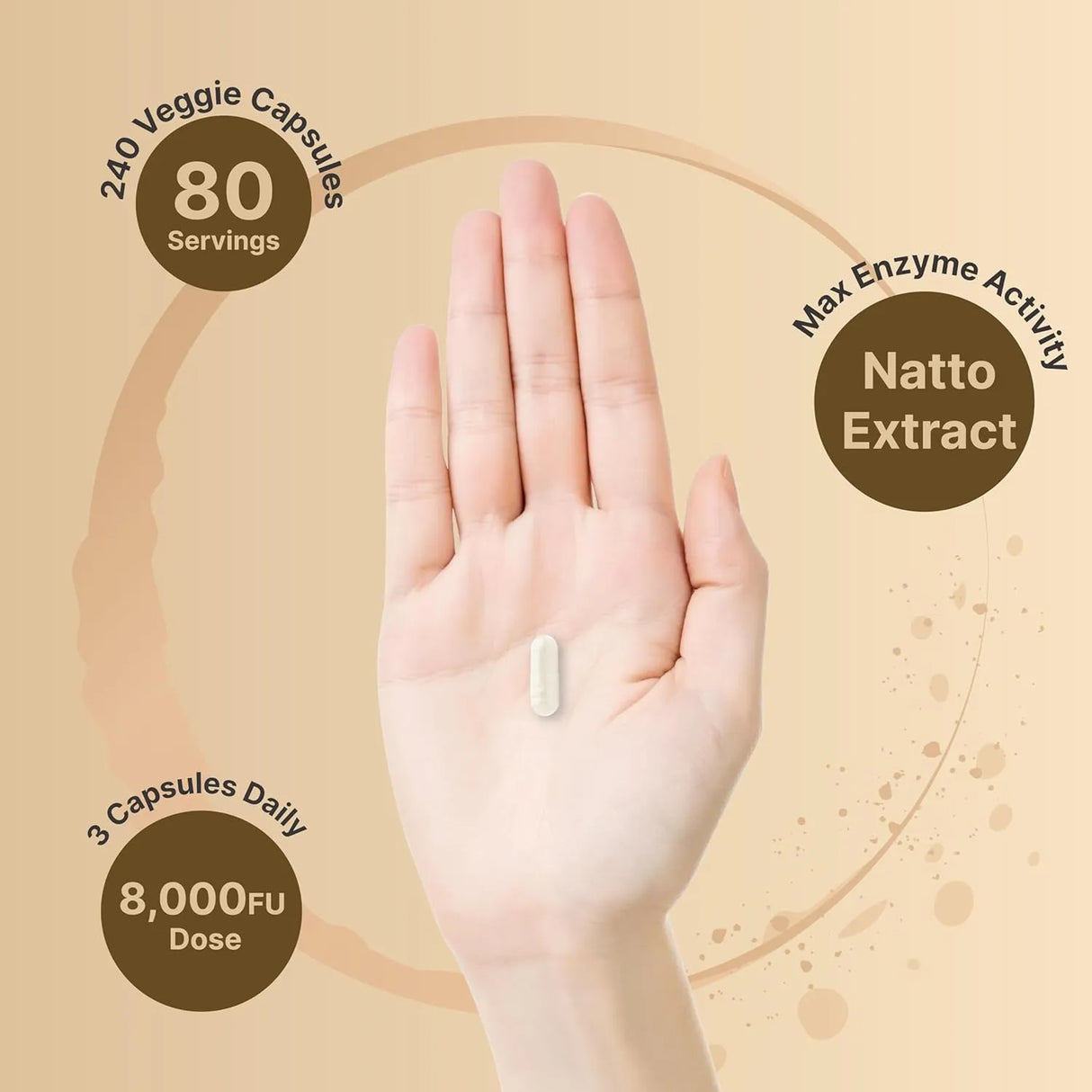NATUREBELL - NatureBell Nattokinase 8,000 FU 240 Capsulas - The Red Vitamin MX - Suplementos Alimenticios - {{ shop.shopifyCountryName }}