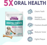 HEALTH EXTENSION - Health Extension Dog Chew Bone Treats Medium 8 Piezas - The Red Vitamin MX - Cuidado Dental Para Perros - {{ shop.shopifyCountryName }}