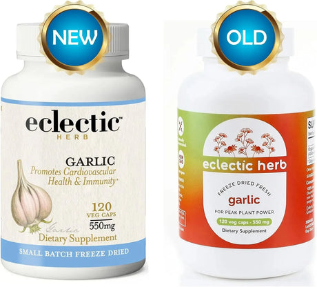 ECLECTIC HERB - Eclectic Raw Freeze-Dried Non-GMO Garlic 120 Capsulas - The Red Vitamin MX - Suplementos Alimenticios - {{ shop.shopifyCountryName }}