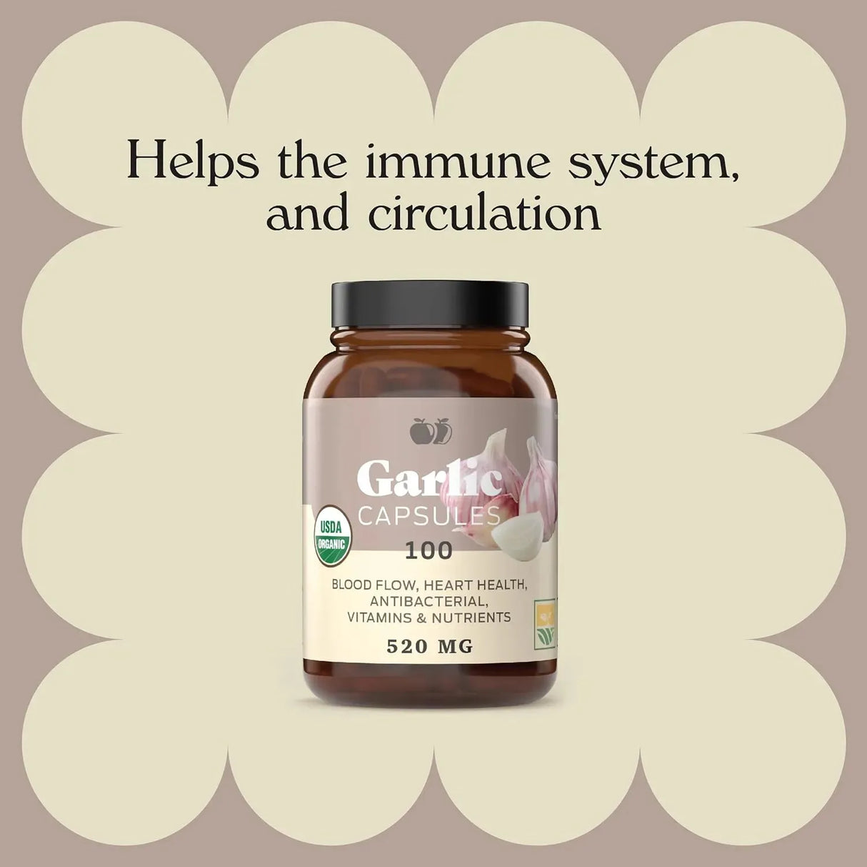 COMPLETE NATURAL PRODUCTS - Complete Natural Products Organic Garlic 520Mg. 100 Capsulas - The Red Vitamin MX - Suplementos Alimenticios - {{ shop.shopifyCountryName }}