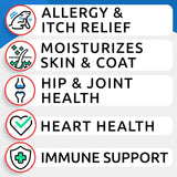 BARK&SPARK - BARK&SPARK Omega 3 for Dogs Chicken Flavor 180 Masticables - The Red Vitamin MX - Aceite De Pescado Para Perros - {{ shop.shopifyCountryName }}