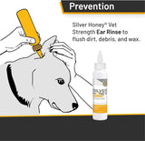 ABSORBINE - Absorbine Silver Honey Rapid Ear Care Vet Strength Ear Rinse 4 Fl.Oz. - The Red Vitamin MX - Cuidado Del Oído De Perros - {{ shop.shopifyCountryName }}