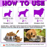 OIMMAL - OIMMAL 15 in 1 Dog Multivitamin Drops for Dogs 2 Fl.Oz. - The Red Vitamin MX - Multivitamínicos Para Perros - {{ shop.shopifyCountryName }}