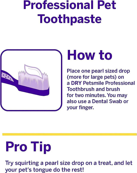 PETSMILE - Petsmile Professional Pet Toothpaste London Broil Flavor 2.5 Oz. - The Red Vitamin MX - Cuidado Dental Para Perros - {{ shop.shopifyCountryName }}
