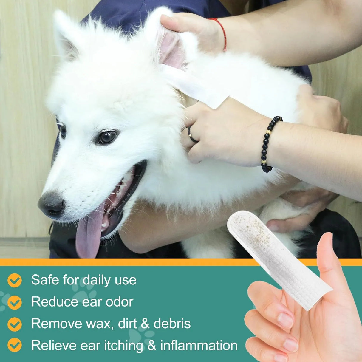 FIVESEED - FiveSeed Ear Wipes for Dogs and Cats 50 Toallitas - The Red Vitamin MX - Cuidado Del Oído De Perros - {{ shop.shopifyCountryName }}
