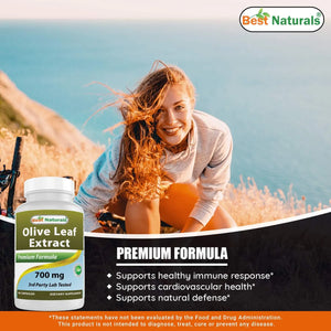 BEST NATURALS - Best Naturals Olive Leaf Extract 700Mg. 90 Capsulas 2 Pack - The Red Vitamin MX - Suplementos Alimenticios - {{ shop.shopifyCountryName }}