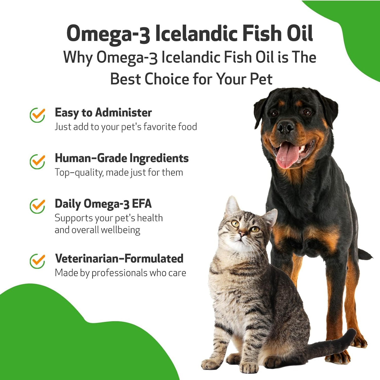 Pet Wellbeing Omega-3 Icelandic Fish Oil for Dogs 8 Fl.Oz.