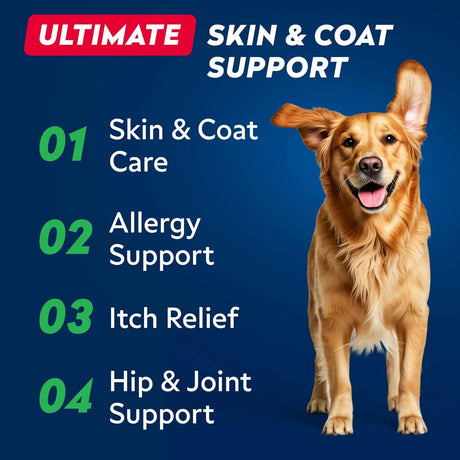 STRELLALAB - StrellaLab Wild Alaskan Salmon Oil for Dogs 8 Fl.Oz. - The Red Vitamin MX - Aceite De Pescado Para Perros - {{ shop.shopifyCountryName }}