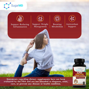 SUGARMD - SugarMD Super Berberine 30 Capsulas - The Red Vitamin MX - Suplementos Alimenticios - {{ shop.shopifyCountryName }}