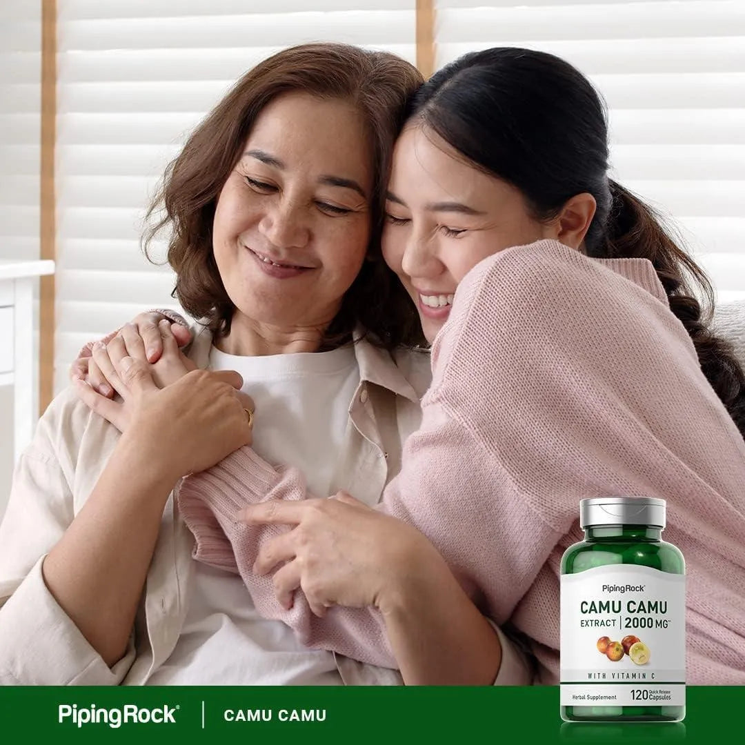 PIPING ROCK - Piping Rock Camu Camu 2000Mg. 120 Capsulas - The Red Vitamin MX - Suplementos Alimenticios - {{ shop.shopifyCountryName }}