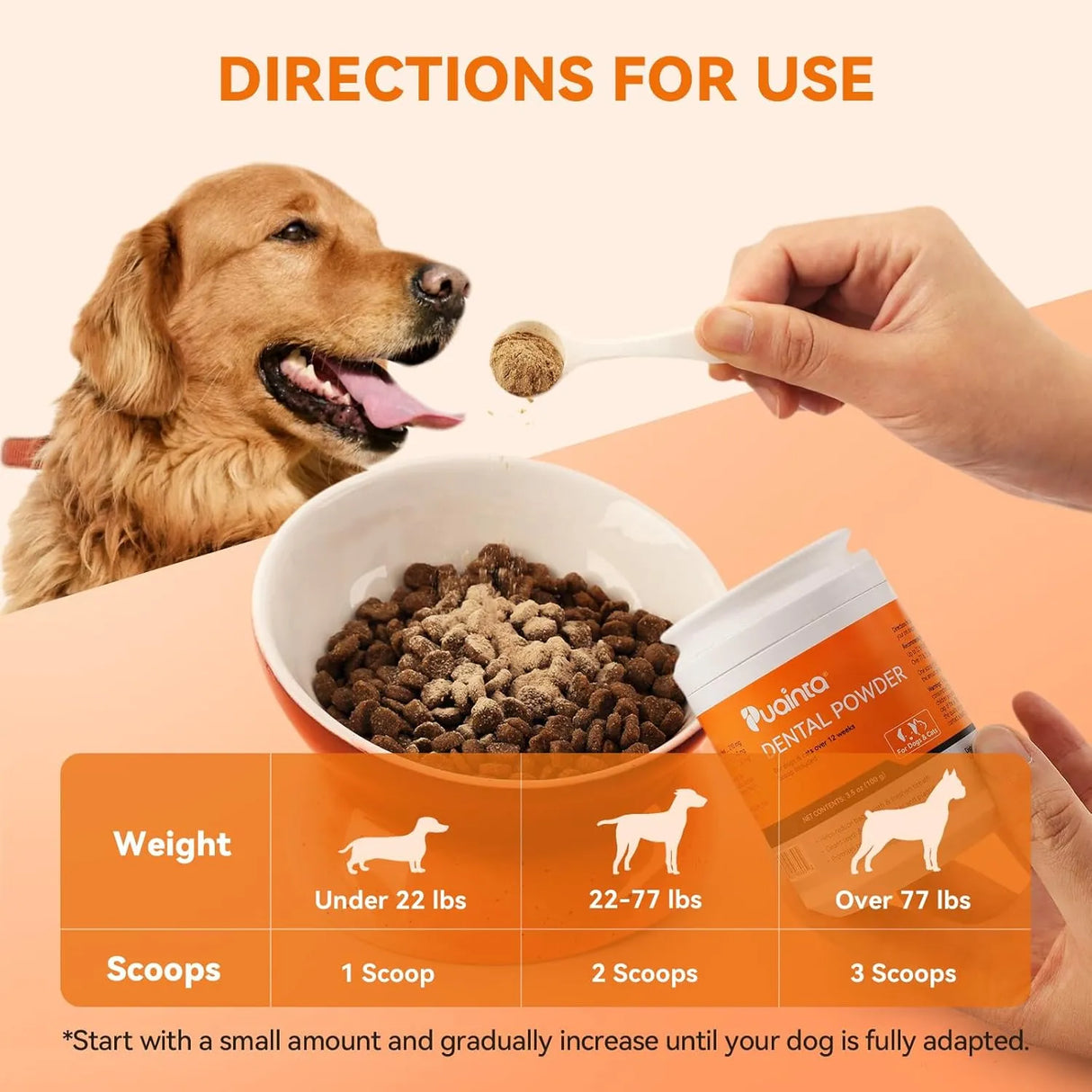 PUAINTA - PUAINTA Dog Teeth Cleaning Powder 90Gr. - The Red Vitamin MX - Cuidado Dental Para Perros - {{ shop.shopifyCountryName }}
