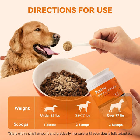 PUAINTA - PUAINTA Dog Teeth Cleaning Powder 90Gr. - The Red Vitamin MX - Cuidado Dental Para Perros - {{ shop.shopifyCountryName }}