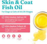 Solid Gold Fish Oil for Dogs & Cats 16 Fl.Oz.