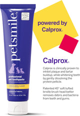 Petsmile Professional Pet Teeth Brushing Kit for Cats & Dogs London Broil 4.2 Oz