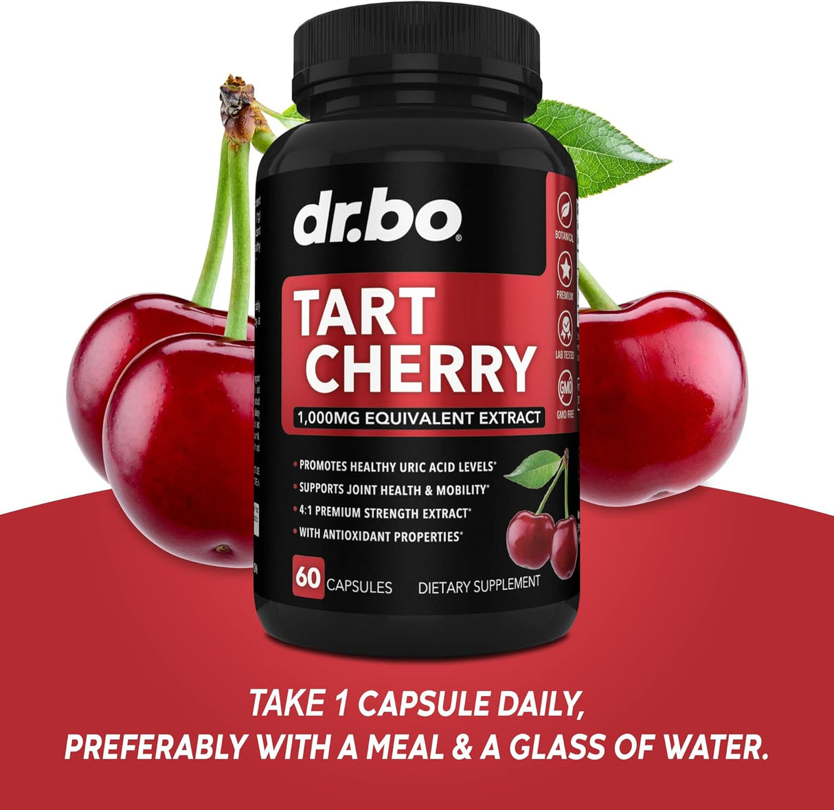 DR. BO Tart Cherry Extract 60 Capsulas