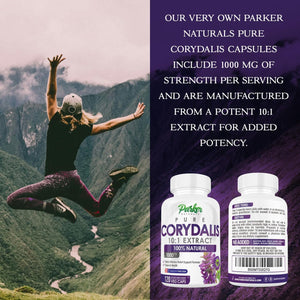 Parker Naturals Pure Corydalis 1000Mg. 120 Capsulas