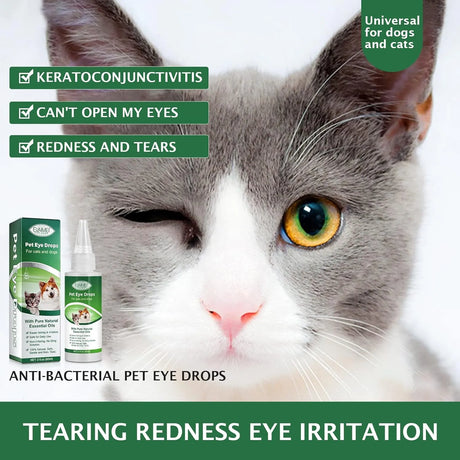 ELAIMEI - ELAIMEI Pet Eye Drops for Dog & Cat 60Ml. - The Red Vitamin MX - Cuidado De Los Ojos De Los Perros - {{ shop.shopifyCountryName }}