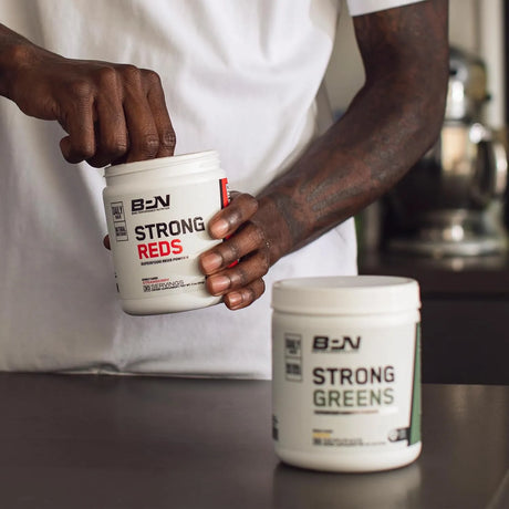BARE PERFORMANCE NUTRITION - BPN Strong Greens Superfood Powder 30 Servicios Pineapple Coconut 222Gr. - The Red Vitamin MX - Suplementos Alimenticios - {{ shop.shopifyCountryName }}