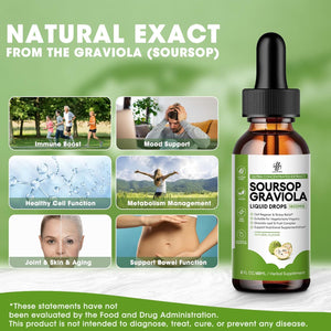 iMATCHME Soursop Graviola Liquid Drops 2 Fl.Oz.