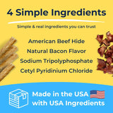 TARTAR SHIELD - Tartar Shield Soft Rawhide Chews Safe Dental Treats for Extra Large Dogs 12 Piezas - The Red Vitamin MX - Cuidado Dental Para Perros - {{ shop.shopifyCountryName }}