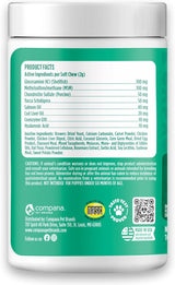 Doggie Dailies Daily Joint Care Glucosamine for Dogs Chicken 225 Masticables