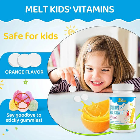 CHIQWENCH - ChiQwench Calcium Supplement with Vitamin D3 & K2, Zinc, Magnesium & Prebiotics Kids 60 Tabletas Masticables 2 Pack - The Red Vitamin MX - Suplementos Alimenticios - {{ shop.shopifyCountryName }}
