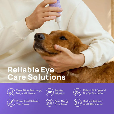 HICC PET - HICC PET Dog Eye Drops 150Ml. 2 Pack - The Red Vitamin MX - Cuidado De Los Ojos De Los Perros - {{ shop.shopifyCountryName }}