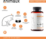 animaux Omega Complete for Cats Fish Oil Tablets 120 Tabletas Masticables
